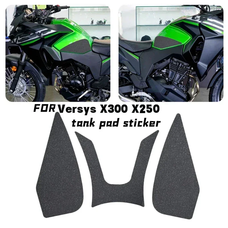 Pre Kawasaki Versys X300 X-300 2017-2 Ochrana proti motocykli benzín anti poškriabaním lepkavej nálepky palivová nádrž na chránič podložky