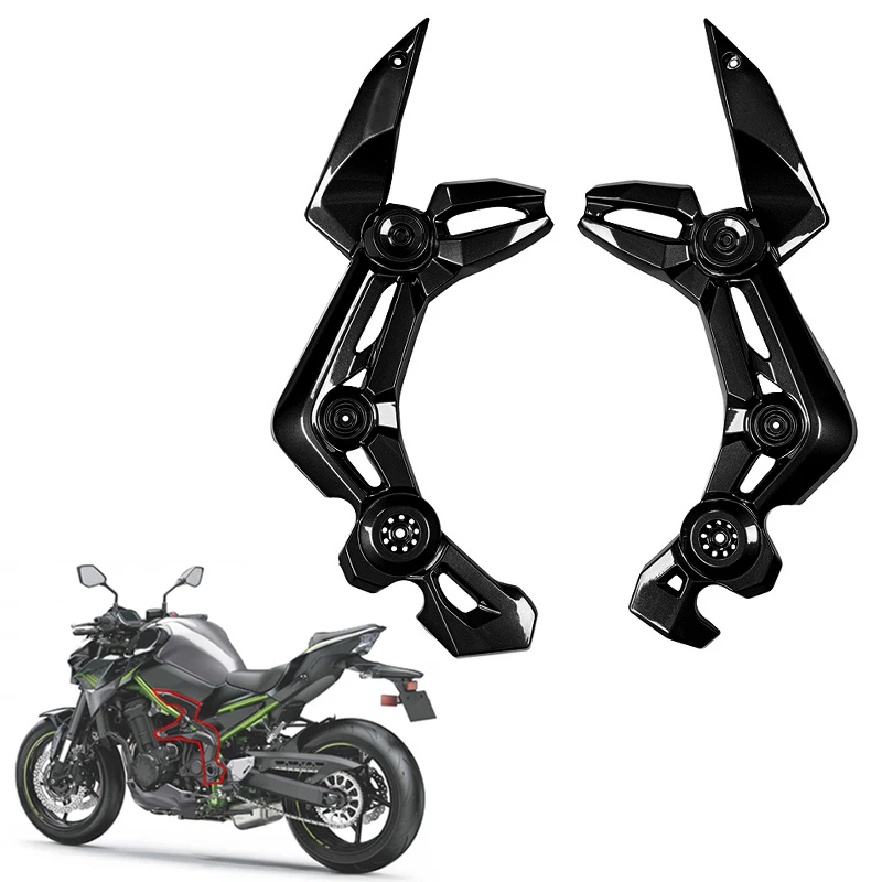 Pre Kawasaki Z 900 2017-2019 Predný čalúnok Body Motor Canet Cover Cover Wining Z900 Motorcycle príslušenstvo bočné panelové plášť