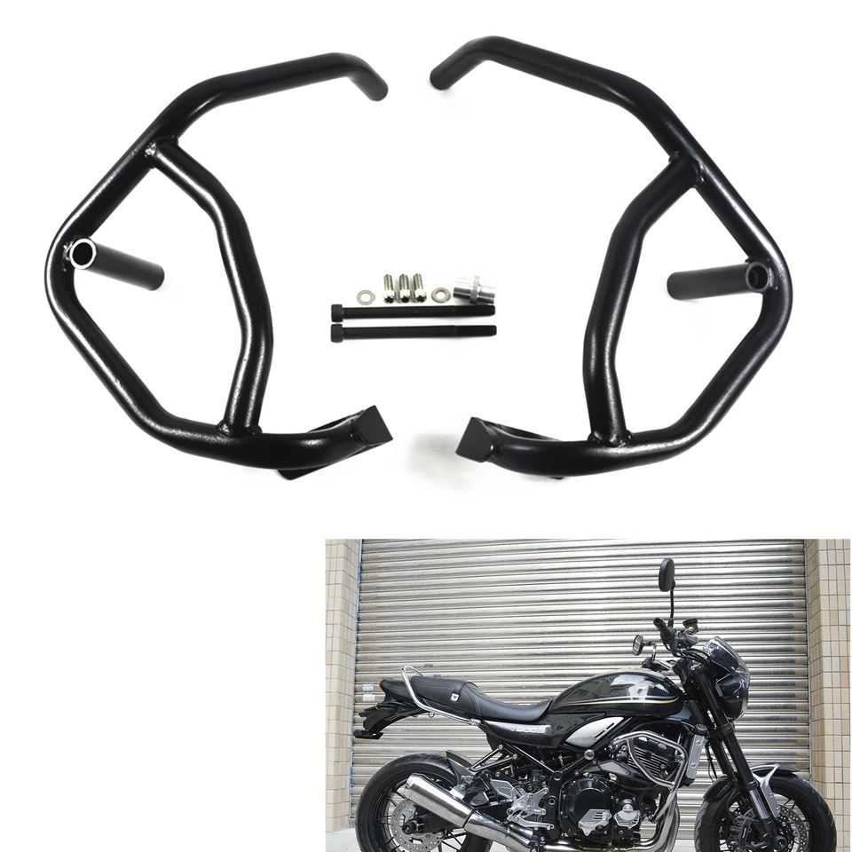 Pre Kawasaki Z 900 Rs 2018-2022 Z900RS Motor Motor Guard Havary Bar Bar Bumper Carber Oceľ