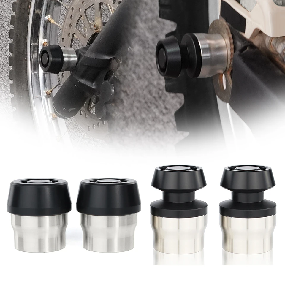 Pre Kawasaki Z125 PRO BR125 Z250 Z250 SL Z300 ER300 Z400 ER400 Z500 Z-E1 KX80 Predná nápravná nádoba Zadné kolieska