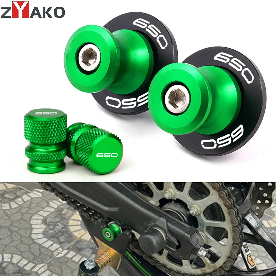 Pre Kawasaki Z650 RS Z 650 Ninja 650 2017-2023 2024 Versy 650 Motocykel CNC Swingarm Cool Sliders Standers Standr