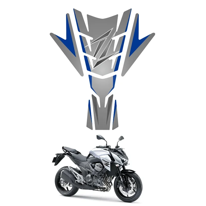 Pre Kawasaki Z800 Z650 Z750 Z800 Z1000 Z1000SX Palivová nádrž na motocykle 3D Gélová nálepka -3 Moto