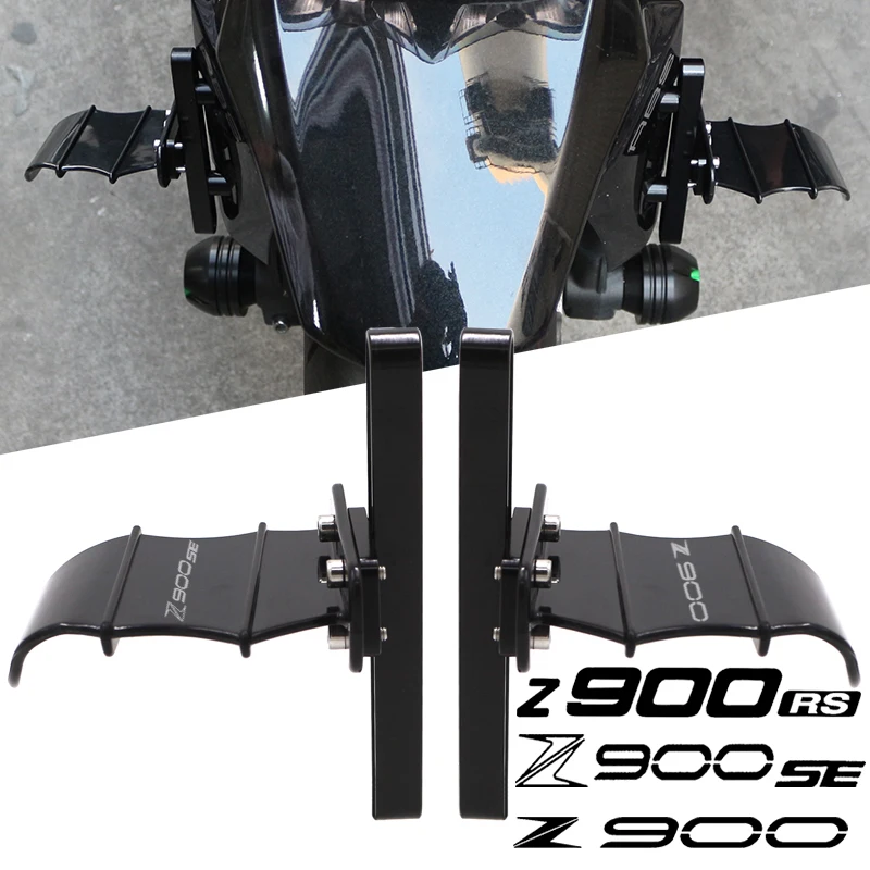 Pre kawasaki Z900 Z900RS Z900SE Motocyklové príslušenstvo predné koleso Fixné veterné krídlo krídla deflektor predného kolesa