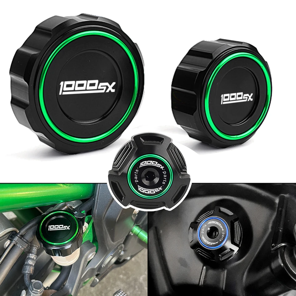 Pre Kawasaki Z900SE Z900RS Ninja1000SX 21-23 Accessorie upravené hliníkové predné a zadné palivové kryty horný kryt čerpadla