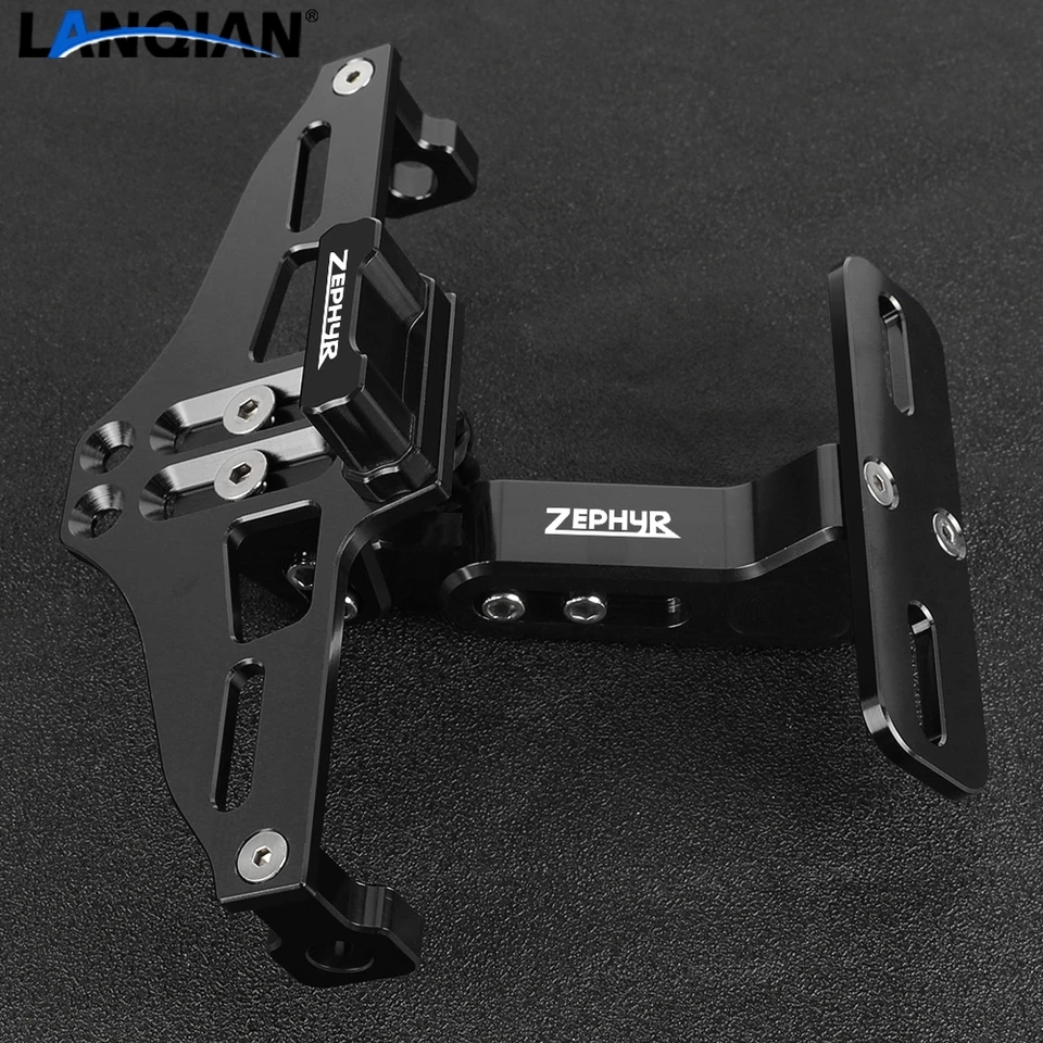 Pre Kawasaki Zephyr Zephyr750 R750 ZR750 Zephyr Fender Eliminátor nastaviteľný držiak poznávacej značky držiak LED SILDIL SVETLO