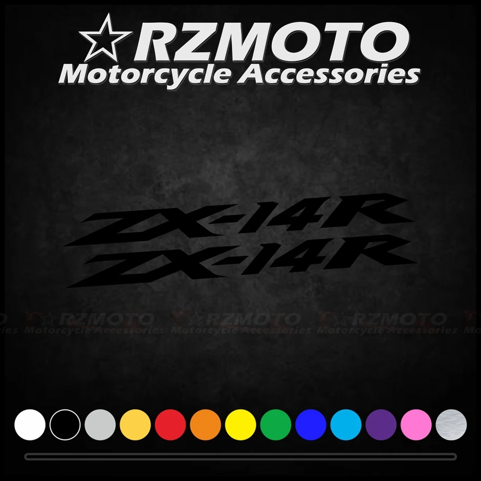 Pre Kawasaki ZX-14R ZX14R Motocykel nálepka automobilová dekorácia palivového tanku Logo Logo WAINING OBLASTI PRÍSLUŠENIA PRIPRAVA PRIPRAVA
