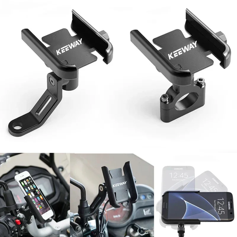 Pre Keeway RKF 125 RKF125 2018 2019 2020 2021 Príslušenstvo Motocykel Mobilných telefónov Držiteľ GPS GPS Bracket Bracket