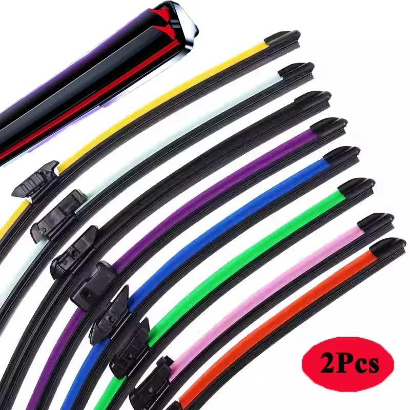 Pre Kia Ceed JD 2012 2013 2014 2015 2016 2017 2018 2018 GT PRO Car Front Wiper Wiper Blades Wash Cleancing Černé sklo príslušenstvo čelného skla Černé sklo