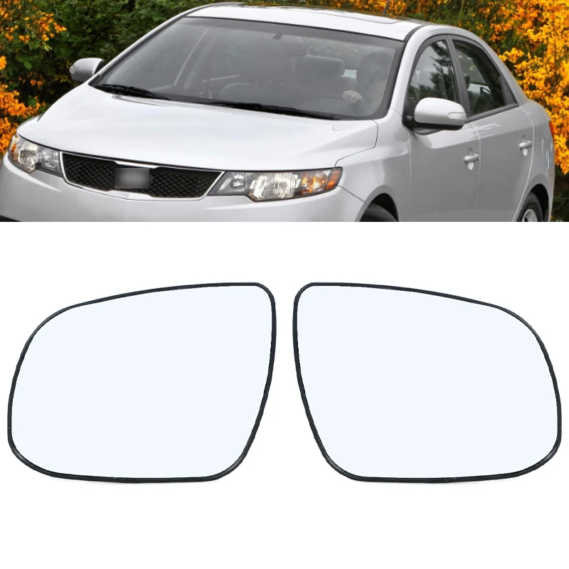 Pre Kia Forte 2009 2010 2012 2012 2013 Bočné zrkadlové šošovky sklenené auto Exteriér spätné sklo 87611-1m000 87621-1M000
