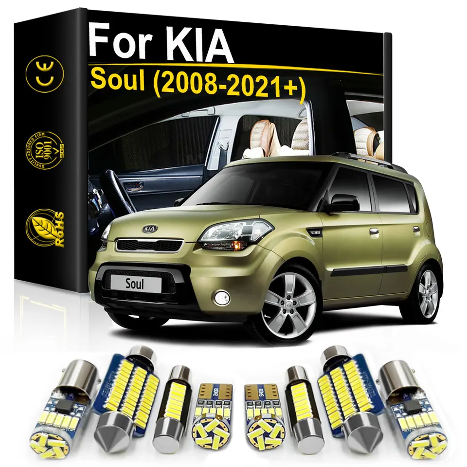 Pre Kia Soul 2008 2009 2010 2012 2012 2013 2014 2015 2016 2017 2018 2019 2019 2020 2021 Príslušenstvo Interiér automobilu LED ľahké Canbus