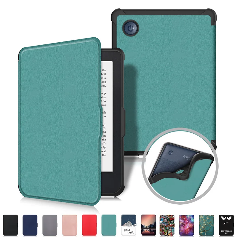 Pre kobo clara bw puzdro Hoesje 6 palcov PU kožená mäkká chrbát Flip Smart Cover pre fonda kobo clara farba kobo clara 2e case coque coque