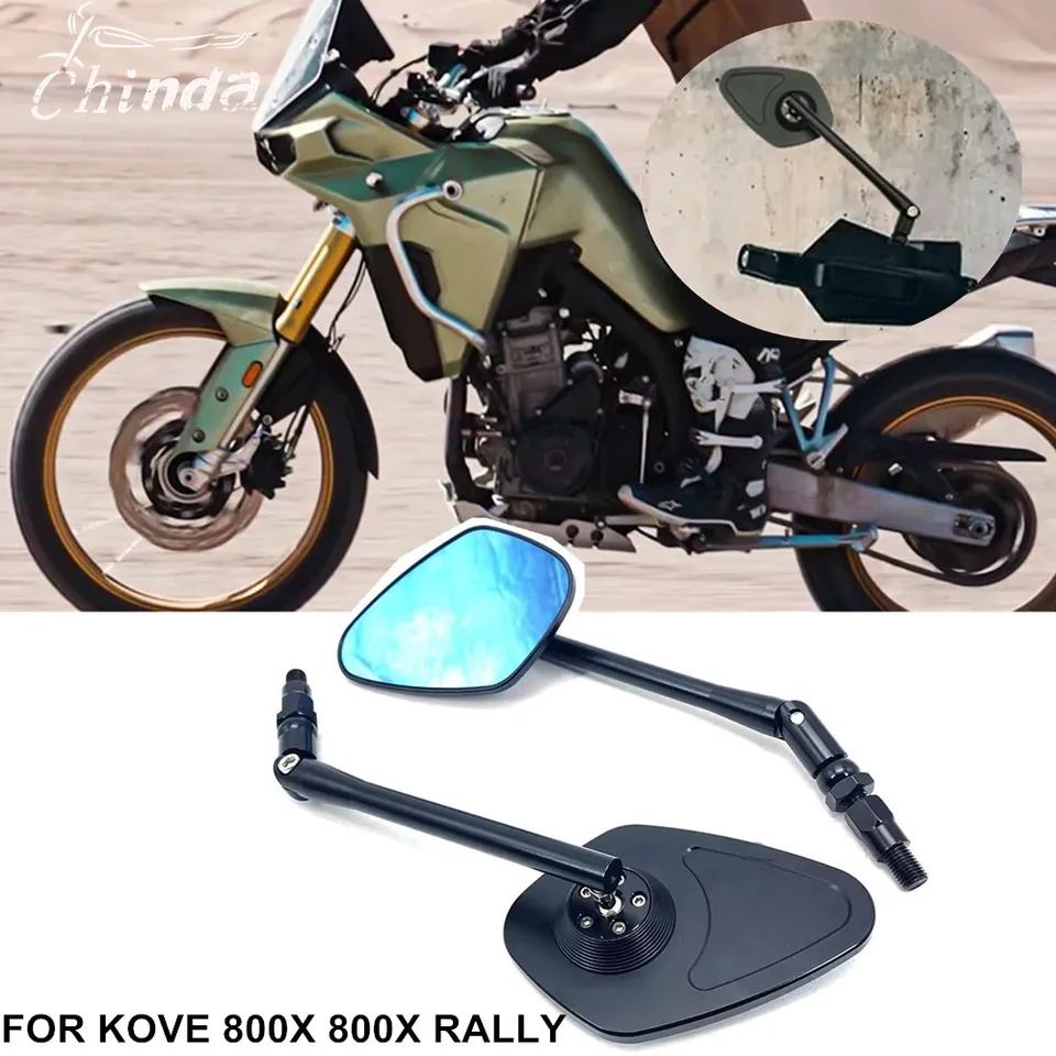 Pre Kove 800x 800 x RALLE 800X ADV Super Adventure 2023-2024+ MOTOBIKOVÉ ZKONÁRNE ZKLÁRSKE PRIESKUJE CNC Zadné zrkadlo Zadné zrkadlo