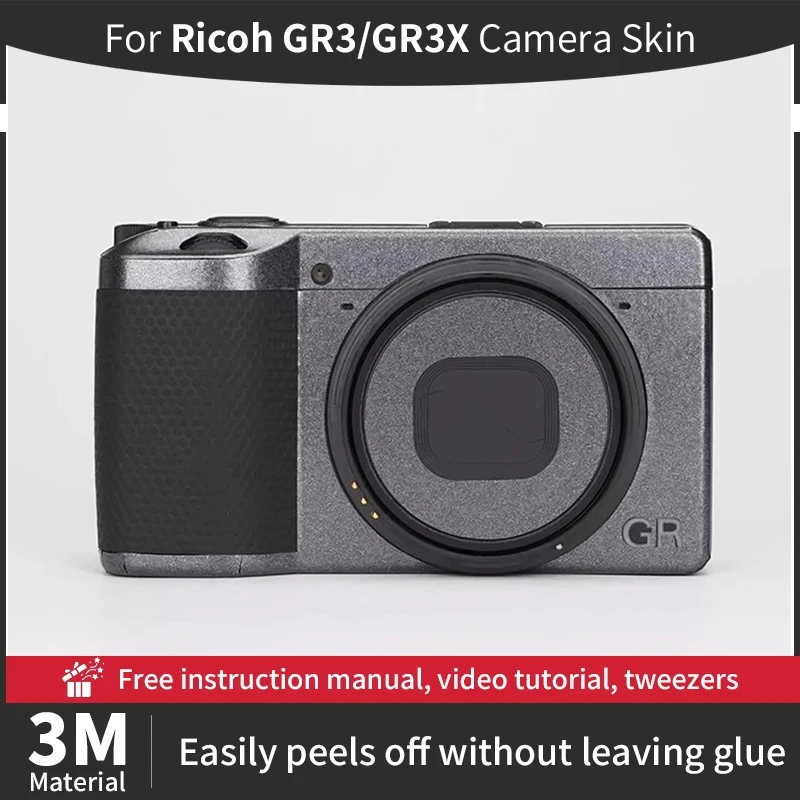 Pre kožu RicOH GR3 RicOH GR3 GR3X Fotoaparát koža proti štrbine na nálepku Camera Ochrana Film Viac farieb