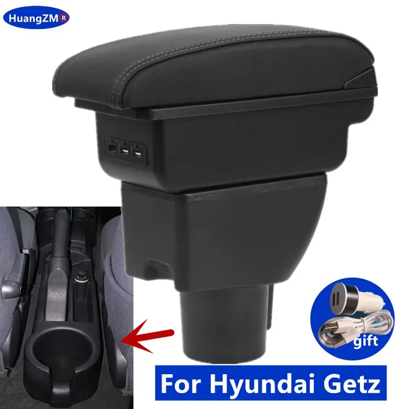 Pre krabicu na lakťové opierky Hyundai Getz pre krabicu na lakťové lakťové lakťové farby Hyundai Getz