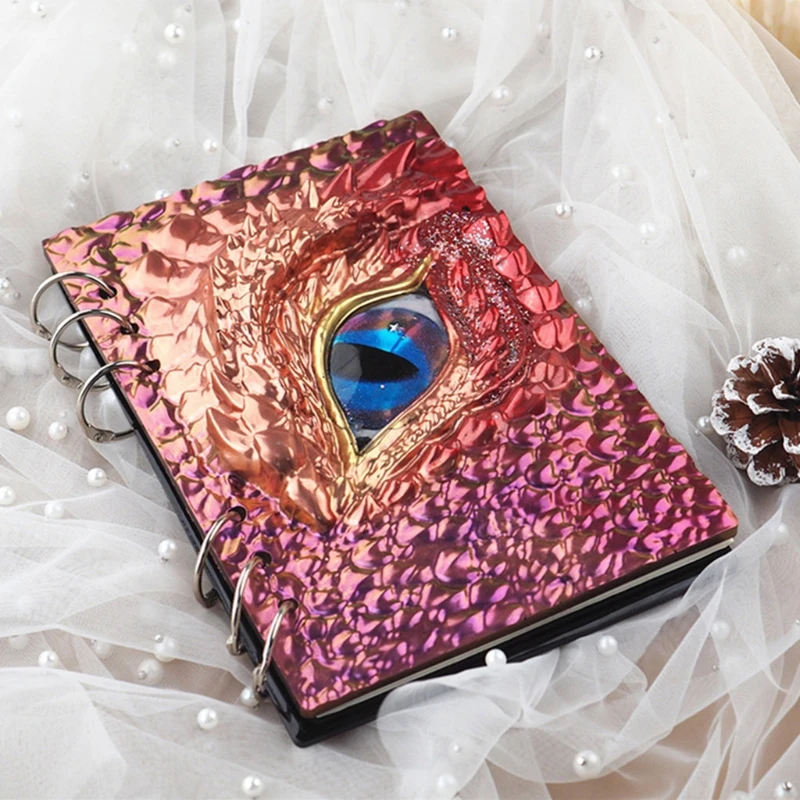 Pre kreatívny obal notebook draka očí epoxidová živici casting forma DIY Silikone Book pre škrupinové zrkadlo kože pre súpravy Drop Shipping