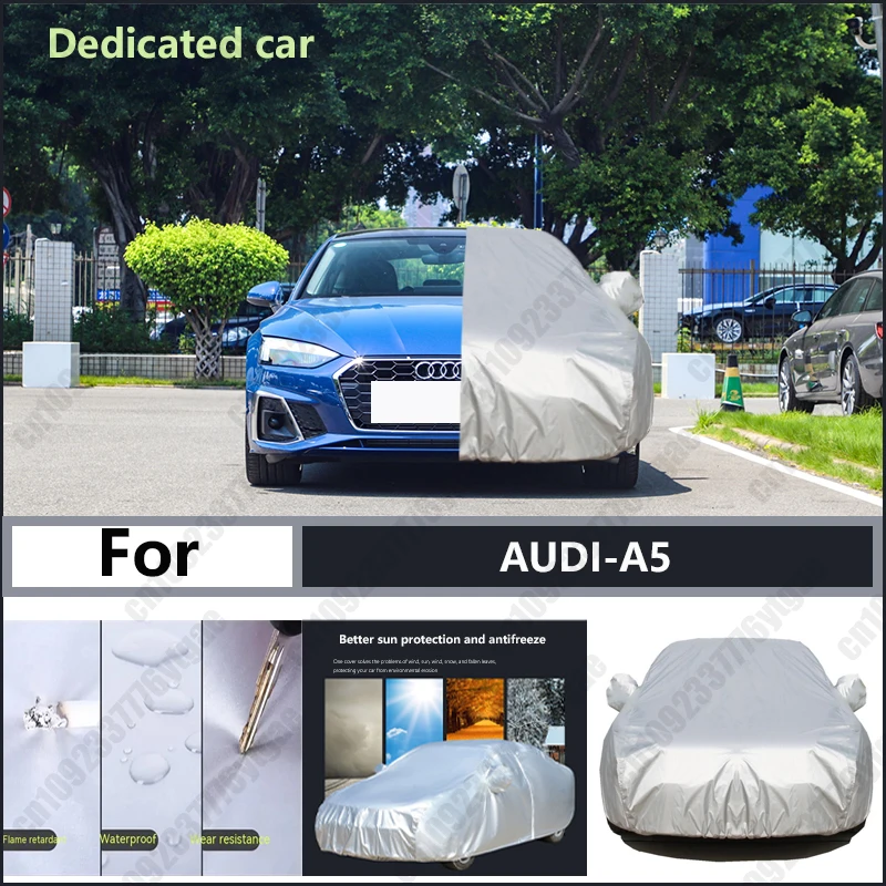 Pre kryt auta Audi A5 Oxford Cover na ochranu pred slnkom, odolnosť