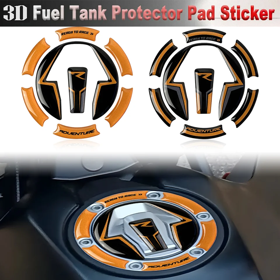 Pre KTM 250 390 790 890 Adventure Tank Covers Stickers Motorycle Accessories Protector Protector Cap 3D nálepky Adv SR 2023 2024