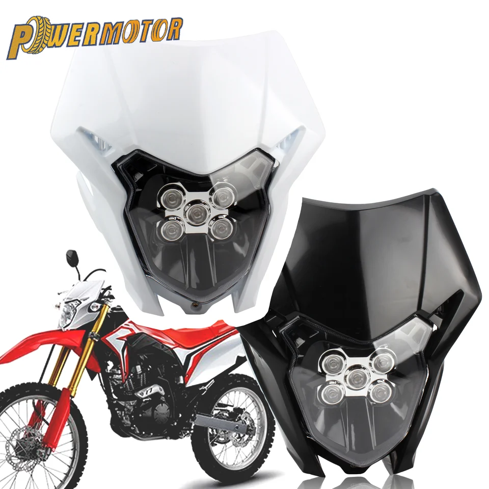 Pre KTM EXP EXP SXF XC XCW XCF Motocykel svetlomet svetlomety motokros LED hlava LIGHT LIGHT SVET DIRTBIKE pre HONDA CRF 150L 230L