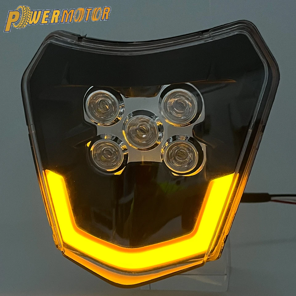Pre KTM Motocyklový svetlomet Knol LED LED Exc 300 XC SX SXF XCW EXPF 125-500 SMR 2016-2023