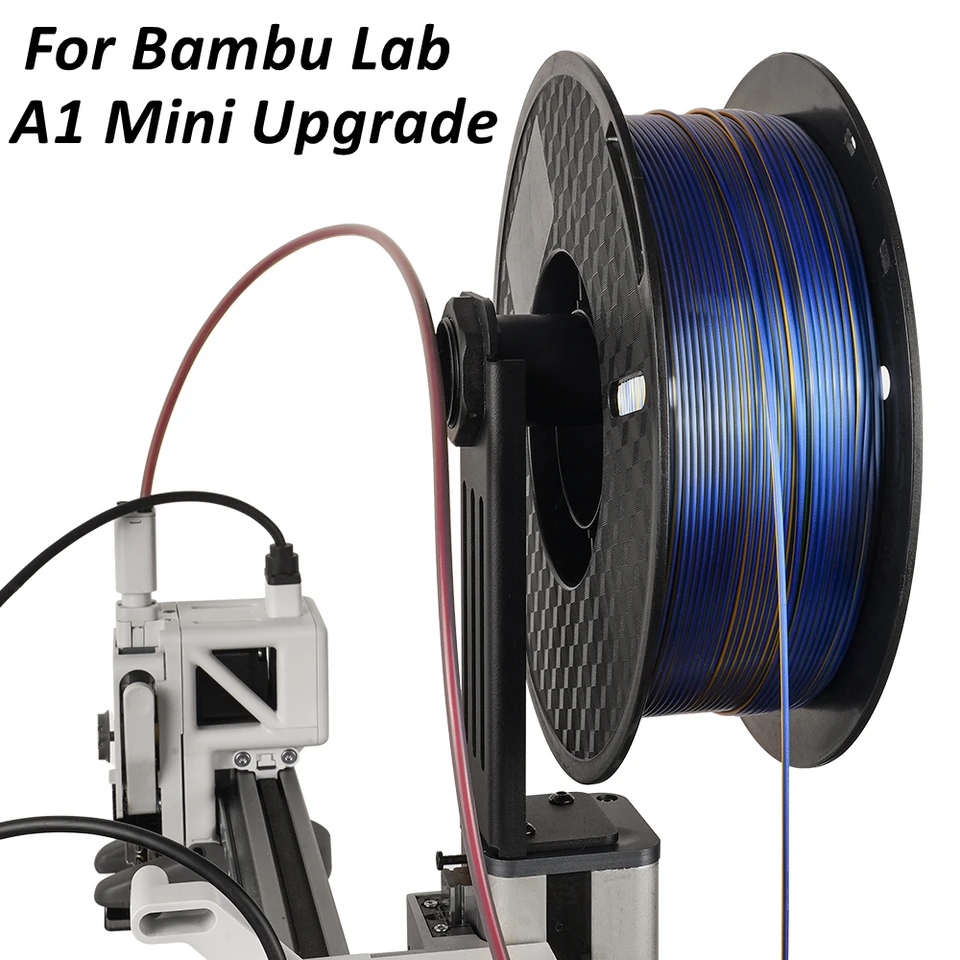 Pre laboratórium Bambu Lab A1 Mini Cool Rack Upgrader DIY Filamenty držiak na ložisko Rotatovateľné držiak pre Bambulab A1-Mini