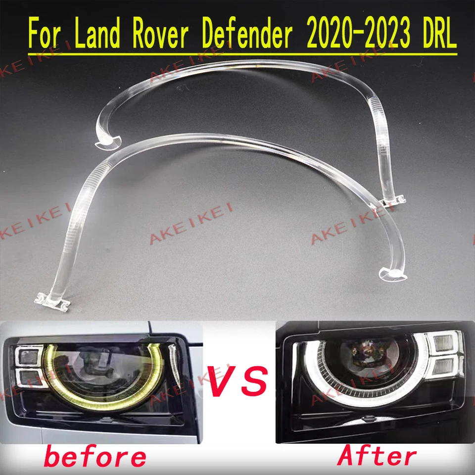 Pre Land Rover Defender 2020-2023 DRL doska vozidla DRL DRL Svetlo Light Svetlo Strip Strip Denná lišta s ľahkou trubicou