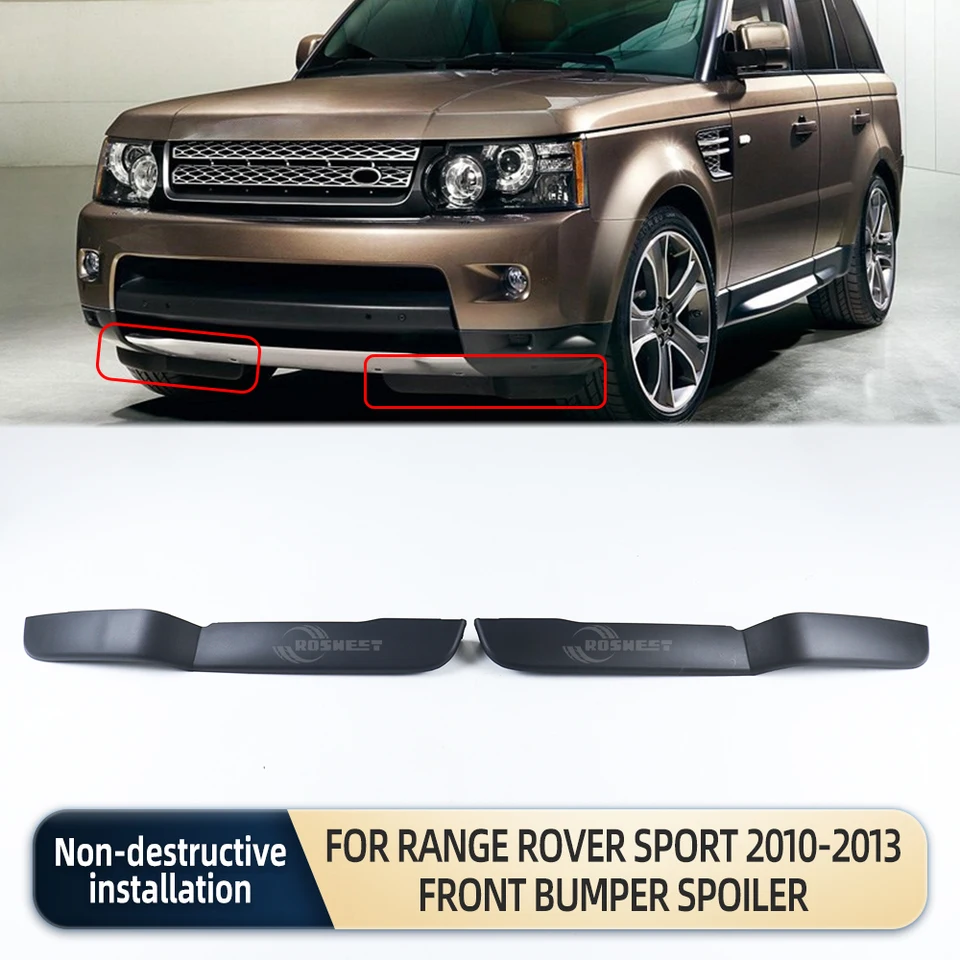 Pre Land Rover Range Rover Sport 2010 2011 2012 2013 L320 Predný nárazník dolná sukňa Spoiler Trim Strip Strip Car Access LR015129