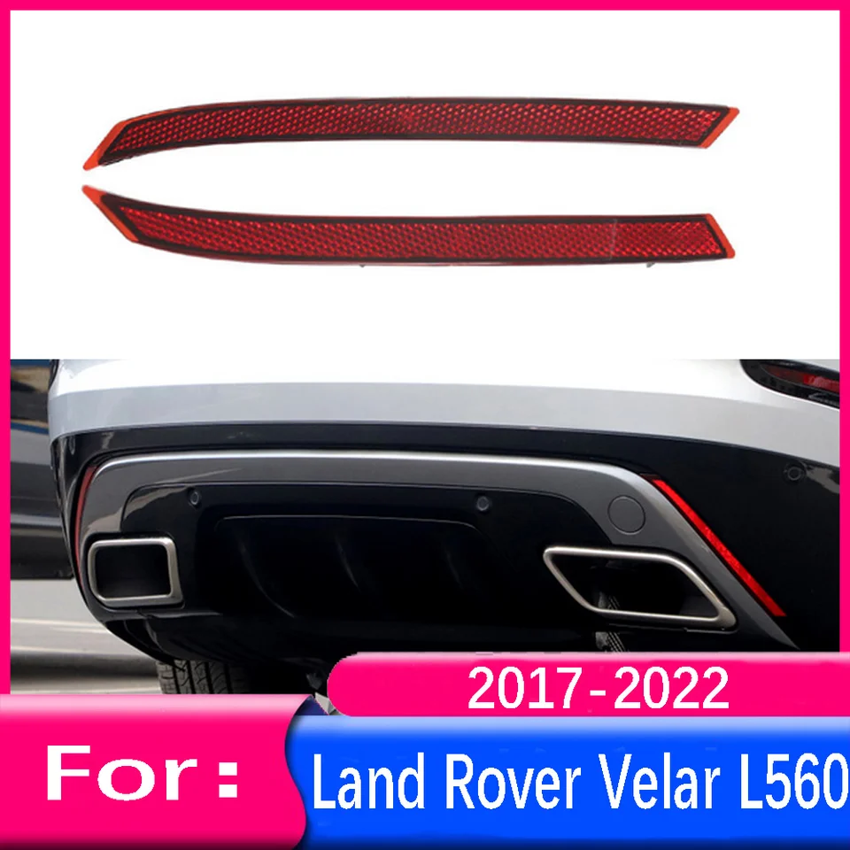 Pre Land Rover Range Rover Velar L560 2017 2018-2022 Zadný nárazník automobilu Výstraha Signálneho pásu Signálna brzdová brzdová brzdová bŕzd