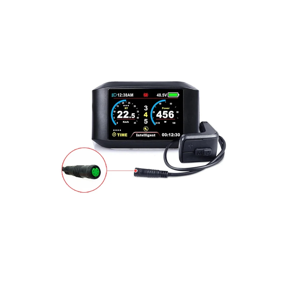 Pre LCD displej BAFANG 750C s 5 -kolíkom Vodotesný konektor s pinom, ktorý sa používa na konverznú súpravu motora Bafang