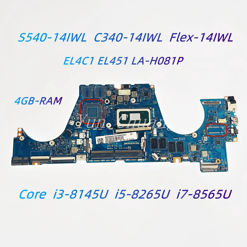 Pre Lenovo IdeaPad S540-14IWL C340-14IWL Flex-14iWl Laptop Hodnop