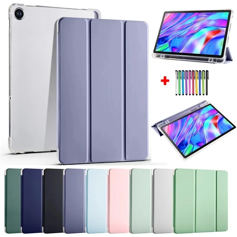 Pre Lenovo M10 plus 3 generácia PAD Xiaoxin PAD 2022 s držiakom pera Tablet Clear TPU Späť na tab tab m10 plus 10.6