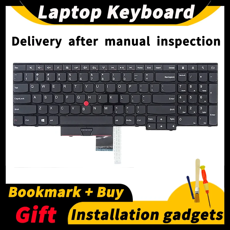Pre Lenovo ThinkPad E530 E530C E535 E545 English Keyboard US English 04Y0264 04Y0301 04W2443 PN 0C01663