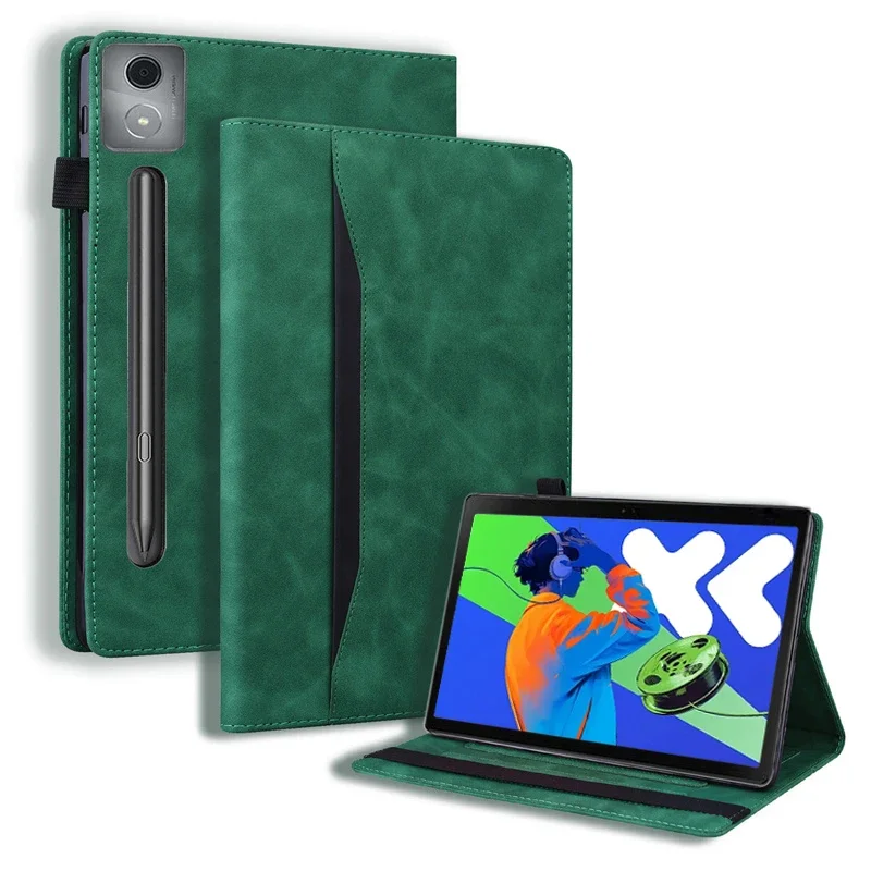 Pre Lenovo Xiaoxin Pad Pro 12.7 2025 puzdro Luxusné flip Pu Leather Wallet Tablet Funda pre Lenovo Pad Pro 12.7 2025 Cover TB-375FC