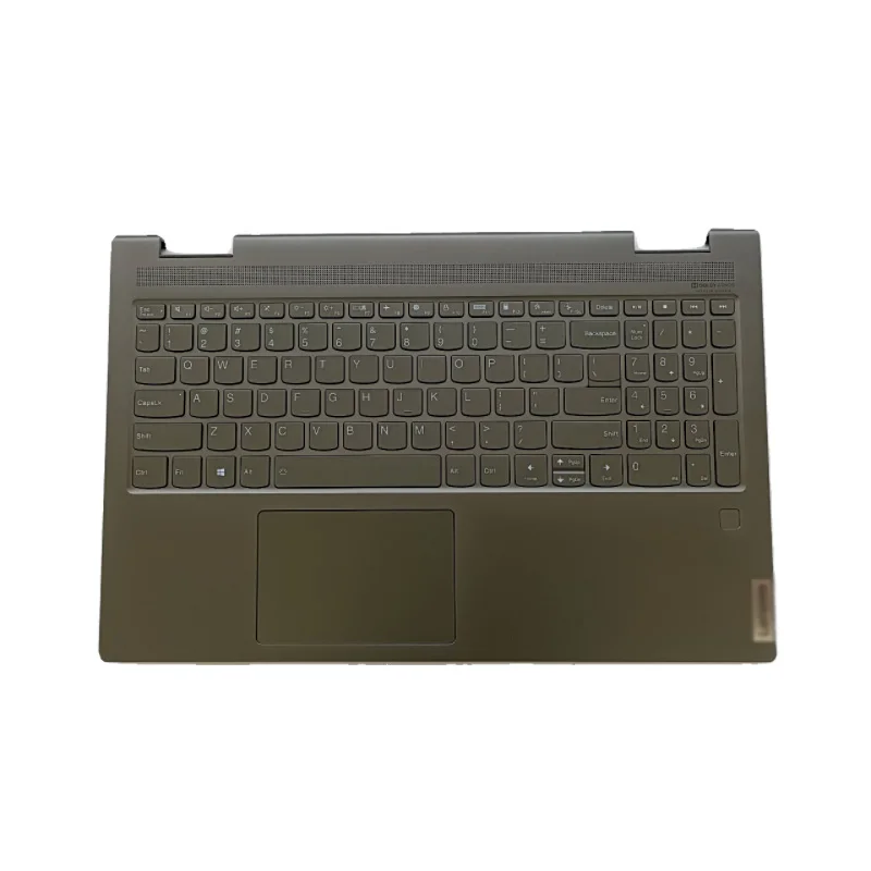 Pre Lenovo Yoga 15c Yoga 7 15Itl5 2021 PalmRest prenosný počítač s podsvietením Klávesnice Spodné základné puzdro Kryt Shell Grey Green