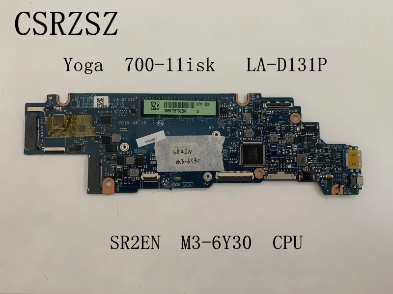 Pre Lenovo Yoga 700-11ISK LAPTOP pre noteboard LA-D131P s procesorom M3-6Y30 CPU plne dobre funguje dobre