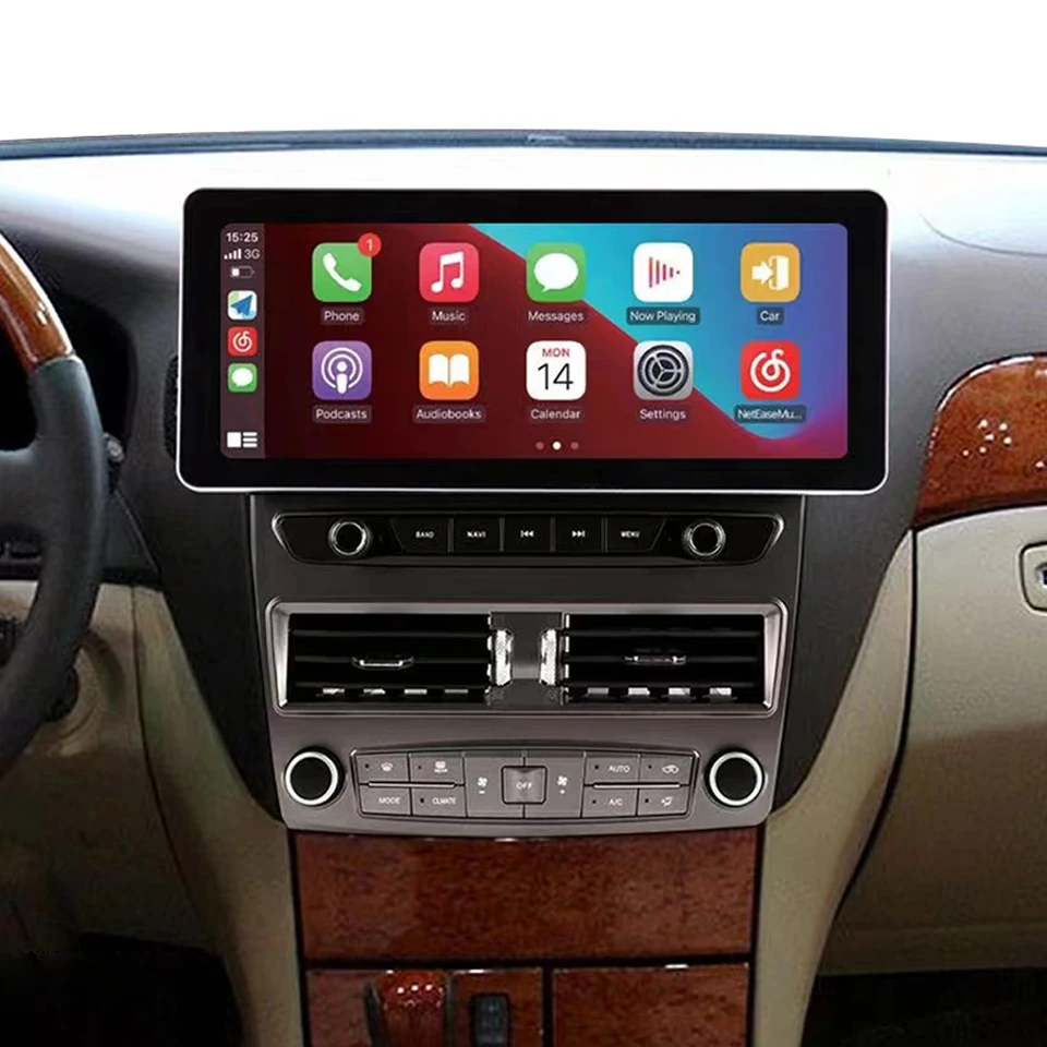 Pre Lexus LS430 2004-2005 Android Car Radio Automatické multimediálne video prehrávač navigácia GPS bezdrôtové CarPlay