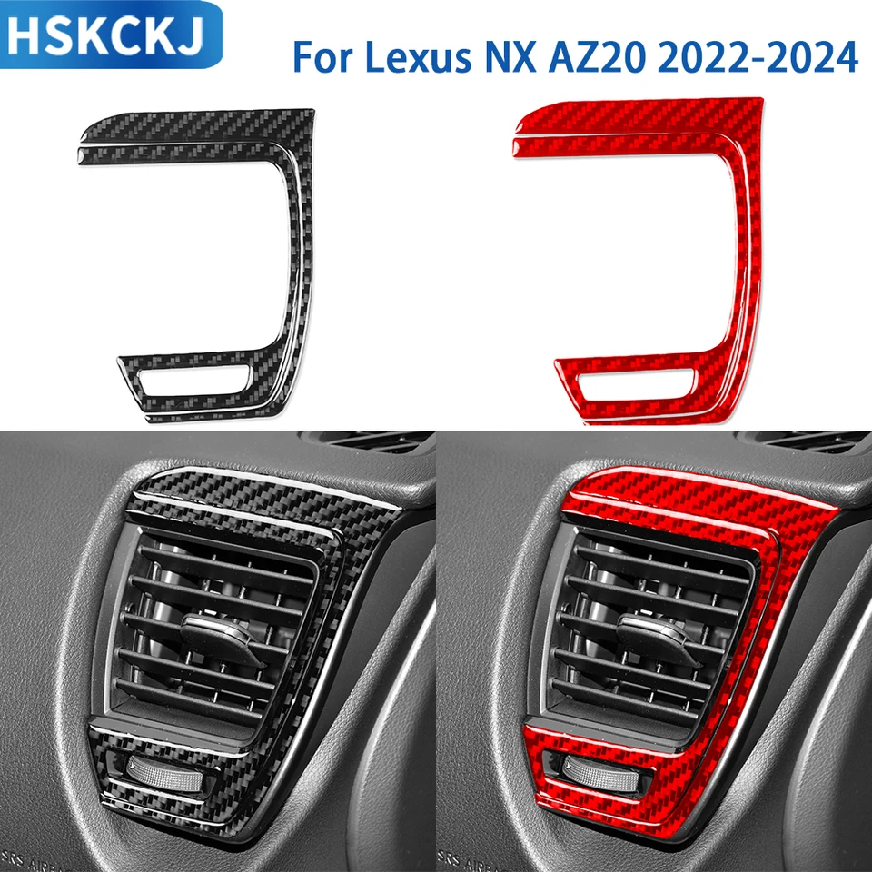 Pre Lexus NX AZ20 2022-2024 Príslušenstvo skutočné nálepka na kryt panela Vzduchu Vzdičky Vzducha