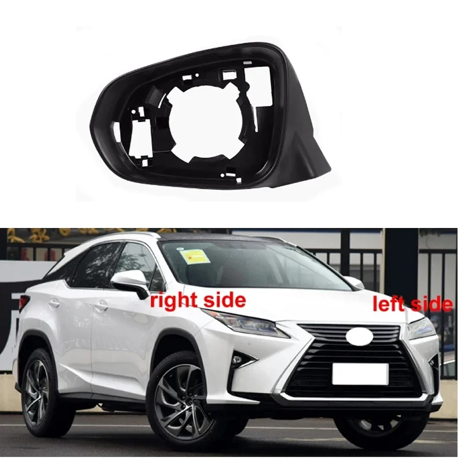 Pre Lexus RX RX300 RX350 RX450 2016-2021 Vymeňte vonkajšie spätné zrkadlo Rám Zadné Zadné zrkadlá Zakrytie veka veka
