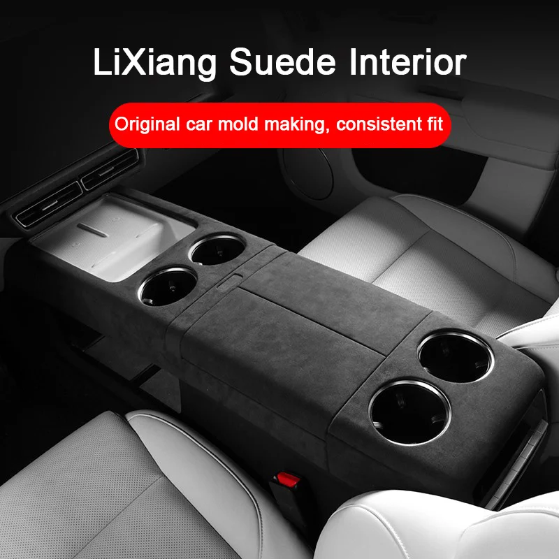 Pre Li Xiang Ideal Li Auto L9 L8 L7, Lixiang Center Console Panel Panel Box Cover Chladničku proti rámu vodnej plochy proti kopu