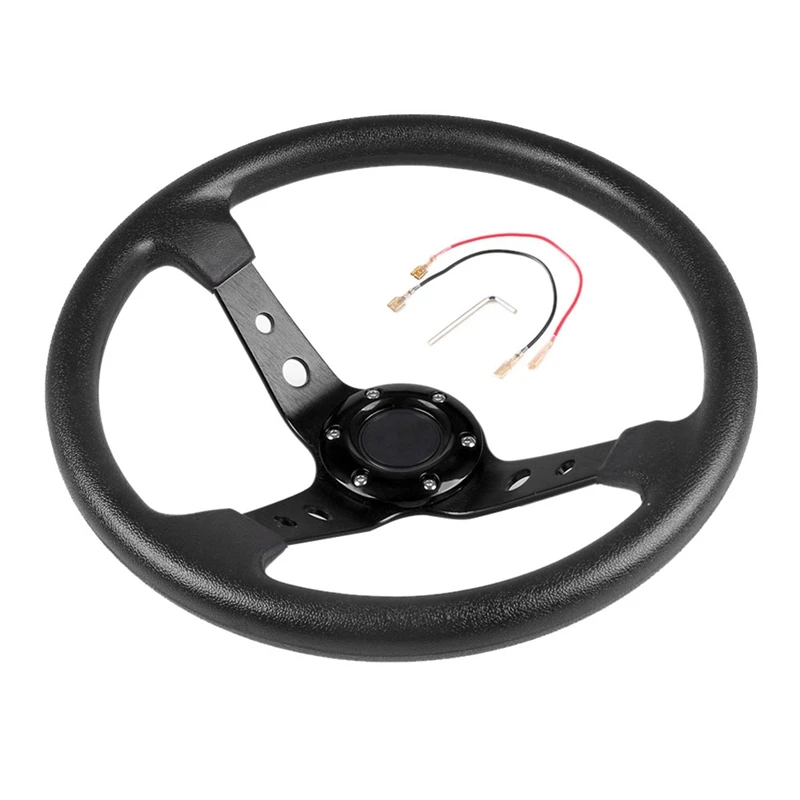 Pre Logitech G29 G920 G923 Racing Game, Racing Herné volant volant Universal, 14 palcov 350 mm