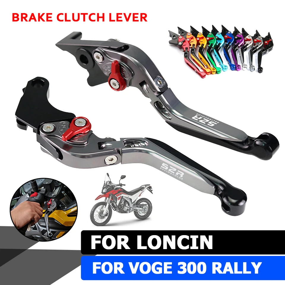 Pre Loncin Voge 300 Rally 300 300Rally 300Gy Brzdová spojková páka Motocykel CNC hliníka nastaviteľná skladacia rukoväť 2022 2023