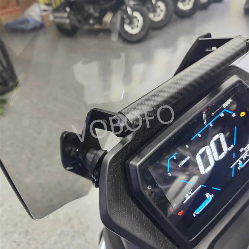 Pre Loncin VoGE SR250GT SR250 GT Motocykel Modifikácia expanzná tyč Multifunkčná navigačná držiak na stojan na telefón