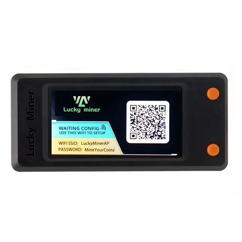 Pre Lucky Miner LV02 bitcoinový baník 74 kh/s SHA256 BTC Solo Miner Lottery Device Crypto Miner ASIC Mining Silent Miner