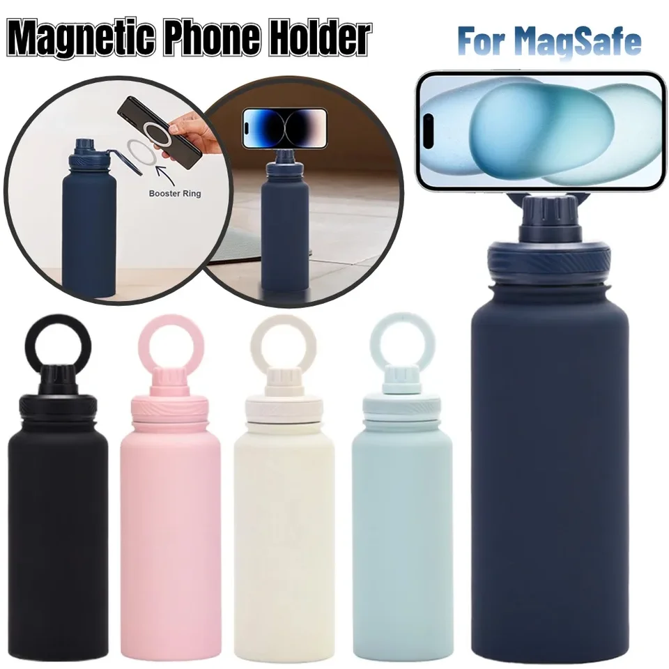 Pre Magsafe 1000 ml izolovanú fľašu s fľašou s fľašou s rotujúcou držiak na rotujúci držiak na tepelnú vodu Termálny hrnček pre vonkajšie športy