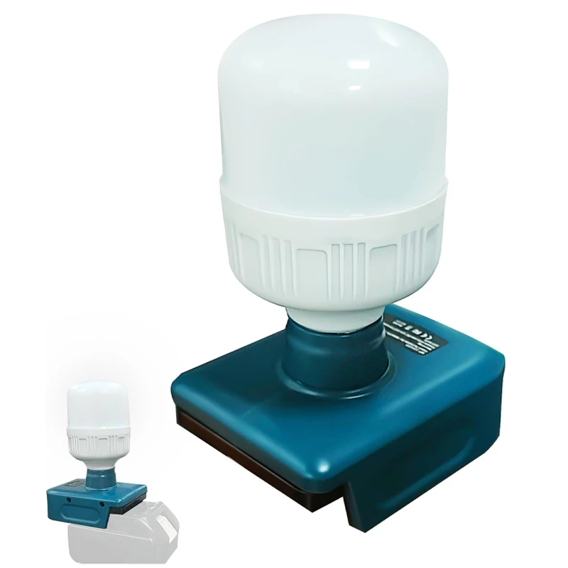 Pre Makita 18V Li-Ion batéria bezdrôtová LED žiarovka Núdzová povodňová lampa Camping Lamp Cool White Light pre vnútorné vonkajšie použitie