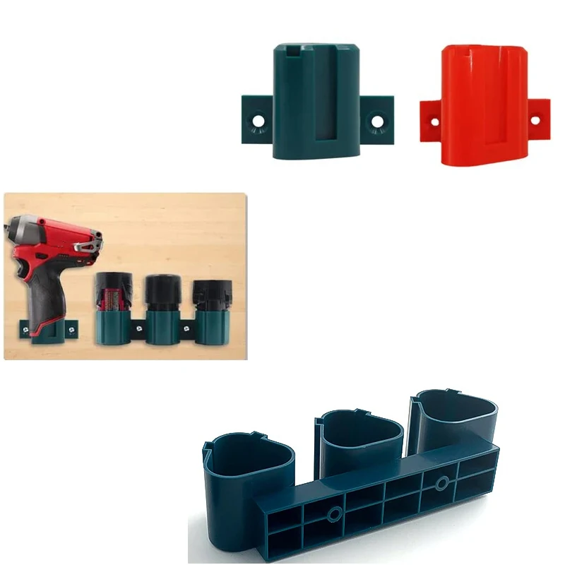 Pre Makita pre Milwaukee/Bosch 10.8/12V držiak na držiak na držiak na batériu Držiak nástrojov na držiak na držiak na držiak na stenu
