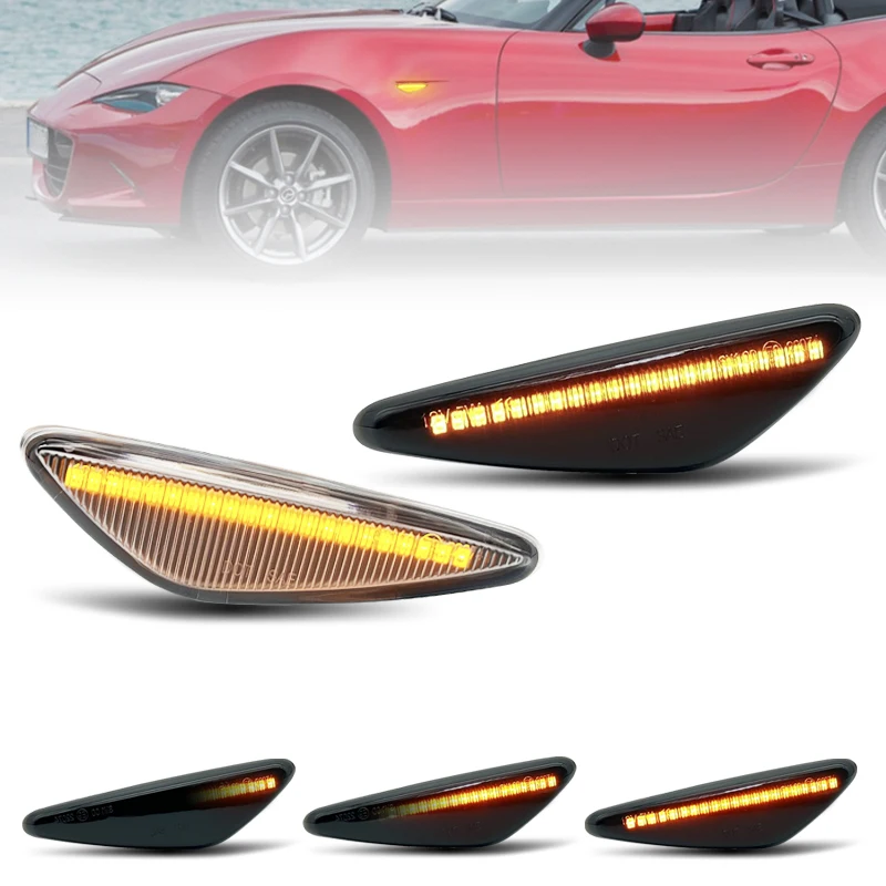 Pre Mazda 6 Atenza Mazda5 Premat MX-5 RX-8 NISSAN LAFESTA FIAT 124 Spider LED SIGRE STRANA LAMP LAMP AMBER STRANA FENDER TOWN SIGNAL