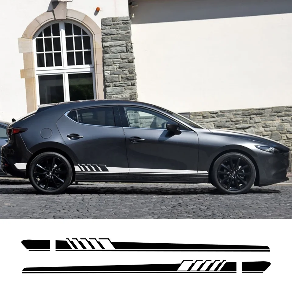 Pre Mazda Axela Atenza MS MPS Demio CX-5 CX5 CX-3 CX3 2KS STRANA STRANA Automatické vinyl filmové dláždené nálepky