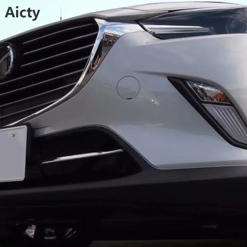 Pre Mazda CX3 CX-3 2019 2020 2017-2018 Chrome Front Mesh Grill Cover Tin