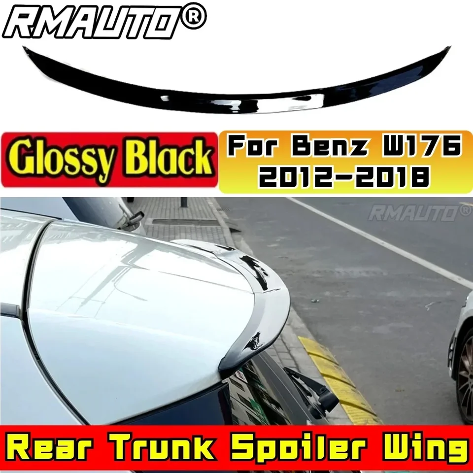 Pre Mercedes Benz A-Class Hatchback A180 A200 W176 A200 A250 A260 2012-2018 Zadný spojler KIT KITY KRIČKA KRIDOVÉHO ZA