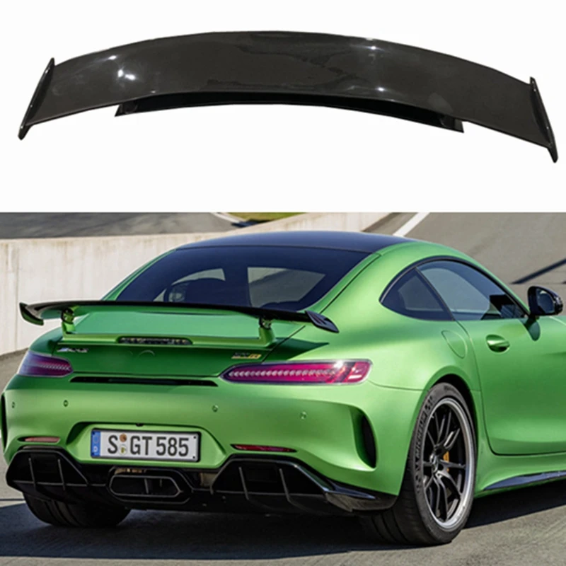 Pre Mercedes-Benz AMG GT GTC GTR GTR Pro 2019 2020 2021 2022 Skutočné spojlery zadného krídla z uhlíkového vlákna